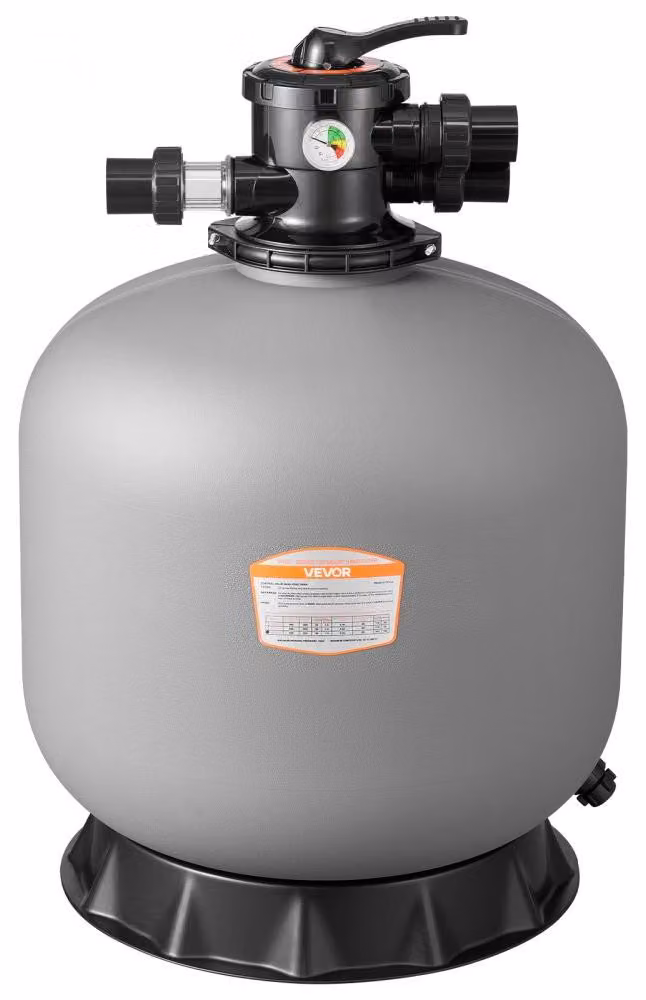 Filtro a sabbia per piscine fuori terra - Serbatoio del filtro da 600 mm - Capacità di 246 litri/minuto