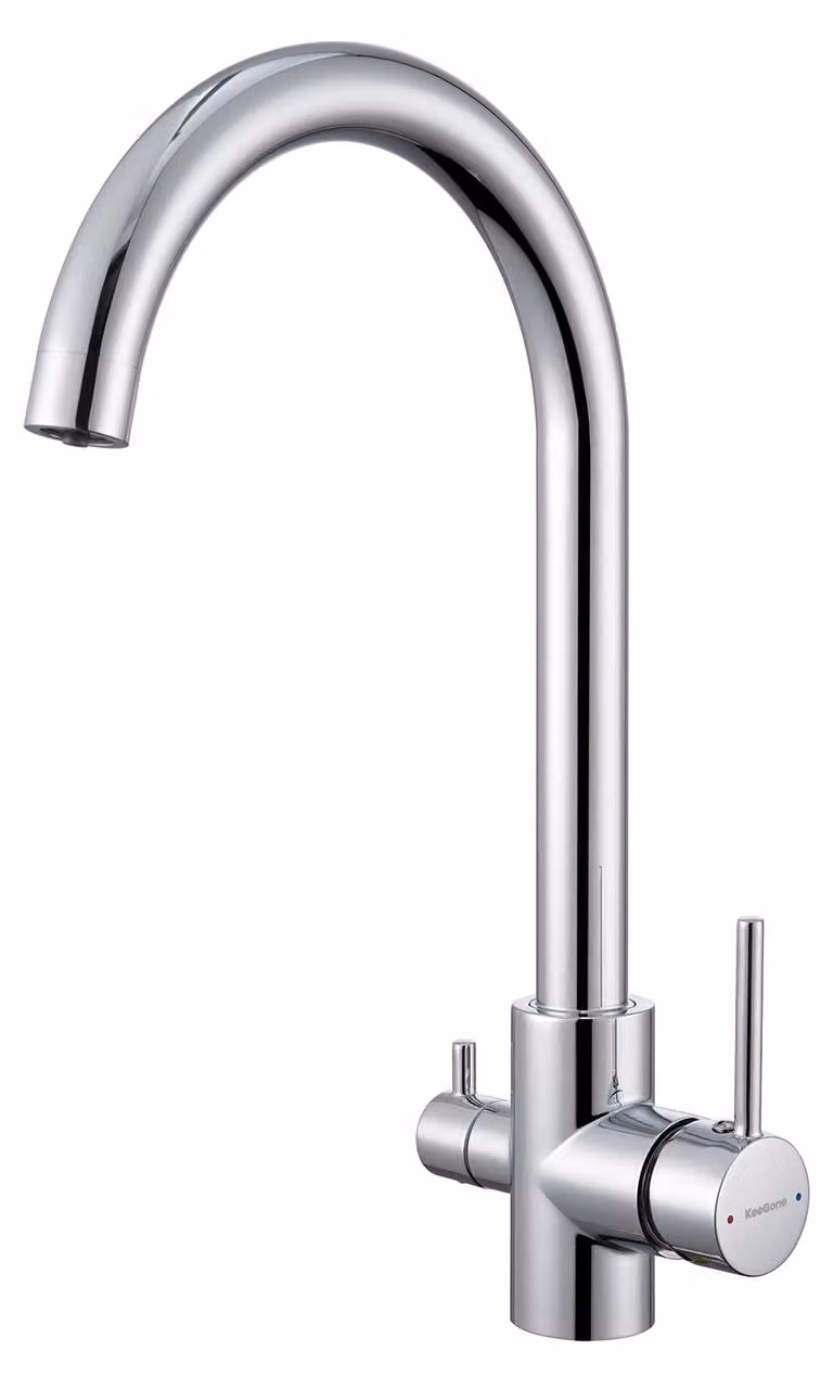Rubinetto da cucina a 3 vie, miscelatore a tre vie per acqua filtrata
