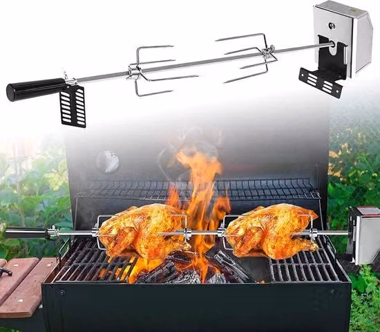 Set di Griglia - Accessori BBQ di Lusso - Kit di Accessori - Duraturo - Acciaio Inossidabile