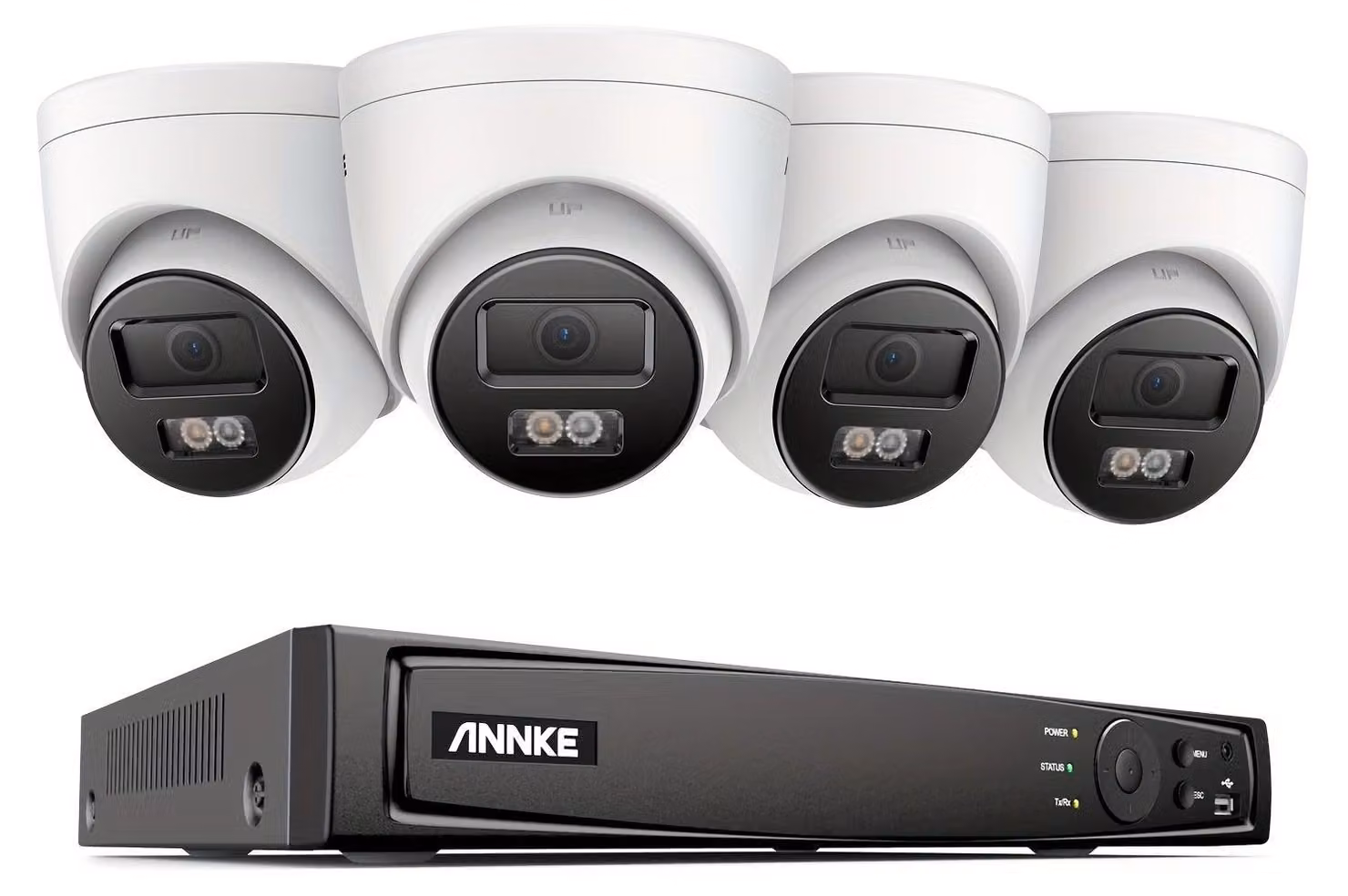 Kit di telecamere di sicurezza - Sistema di videosorveglianza - Telecamere di sicurezza - Sistema di videosorveglianza a circuito chiuso (CCTV) - Kit di telecamere IP