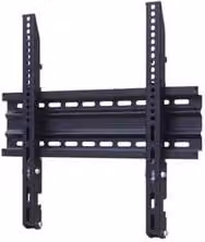 Supporto monitor TV parete ( 50 Kg ) VESA 600 x 400 ECONOMY Inclinabile Nero OM06145