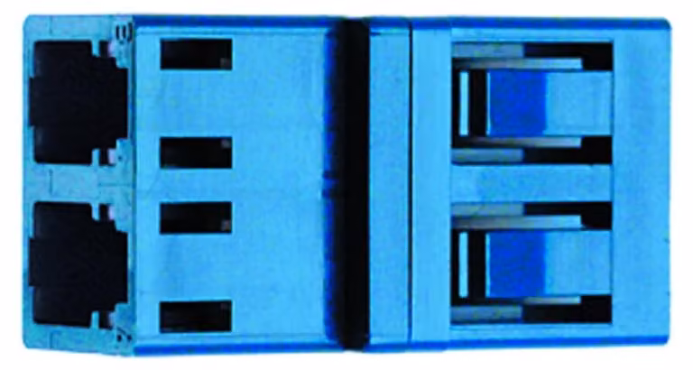 Telegärtner LC-Duplex MM accoppiamento passante 100007145