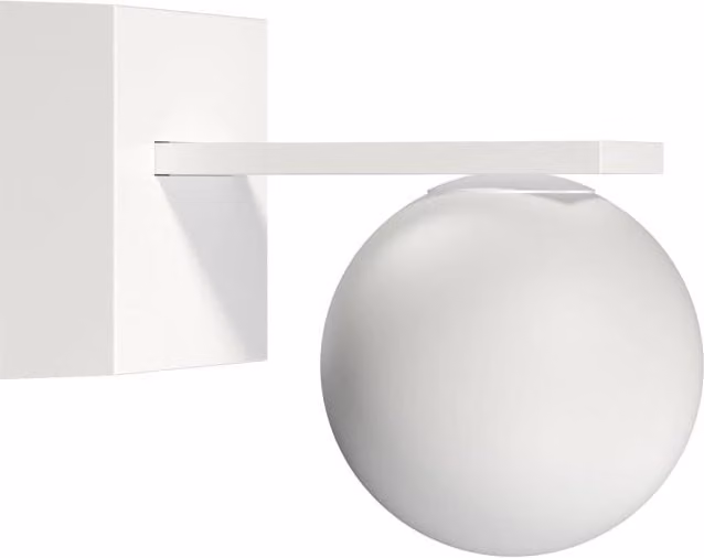 Applique LED da esterno Sphere Wall 9W Beneito & Faure Bianco Opaco con luce calda 3000K e CRI>90