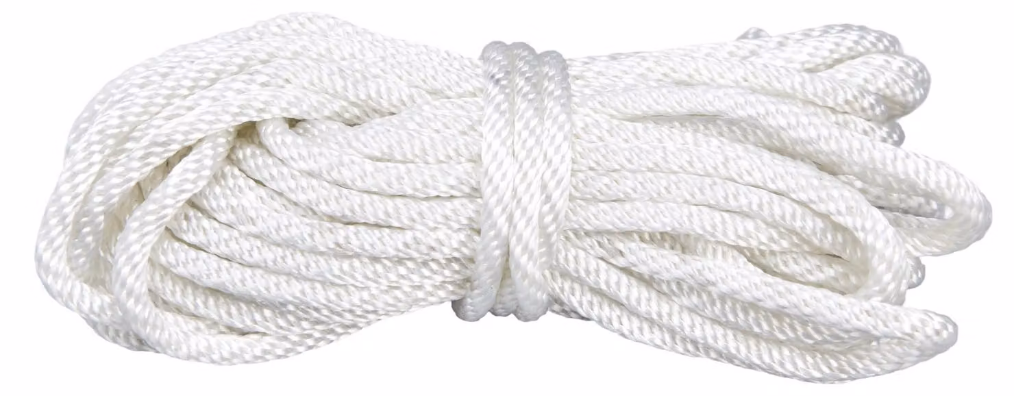 Corda di avviamento a strappo, 10 metri (32,8 piedi) di lunghezza, in nylon, per motoseghe, tosaerba, decespugliatori e altri componenti di motori. Diametro: 4,0 mm