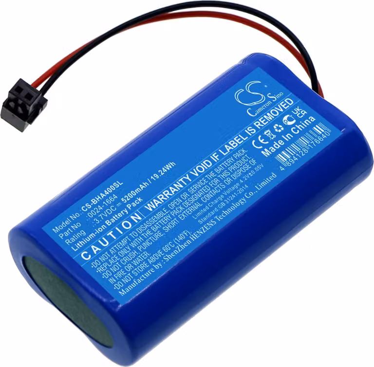 TECHTEK Batteria compatibile con [Bacharach] PCA-400 sostituisce 0024-1664