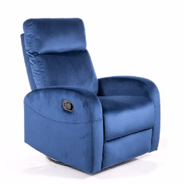 Poltrona reclinabile JASPER - blu