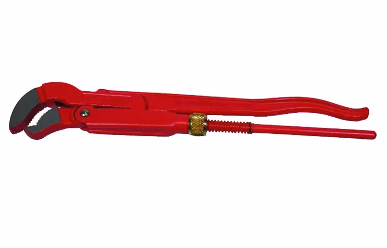 Giratubi Svedese Rothenberger Super S Rot 45 gradi in acciaio inossidabile argento e rosso L: 540 mm – 2
