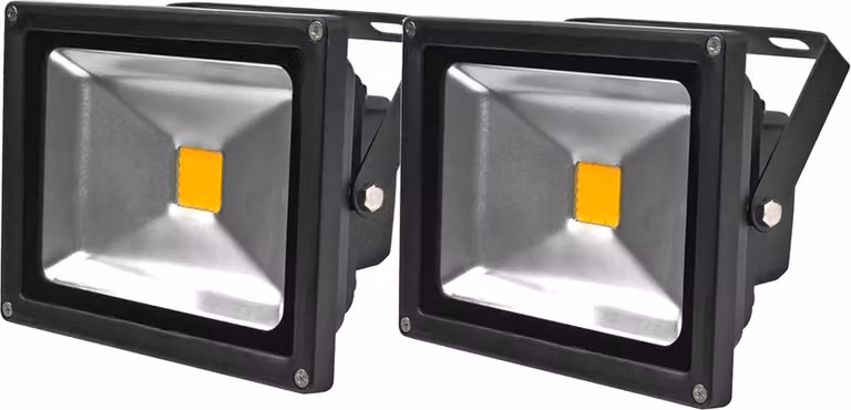 Greenmigo 2 pezzi 20W LED faretto proiettore bianco freddo bianco freddo illuminazione oggetti faretto da esterno faretto da parete proiettore faretto da giardino IP65 85V-265V