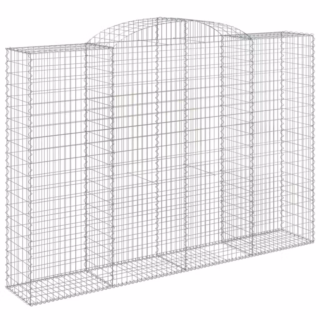 Cesto Gabbione ad Arco 300x50x200/220 cm Ferro Zincato