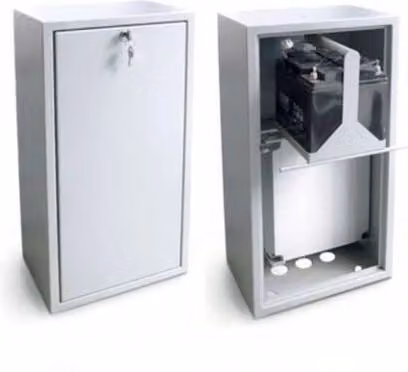 Colonnina di alloggiamento per batterie DA.BT18 e unità Sunny Beninca Colore Grigio