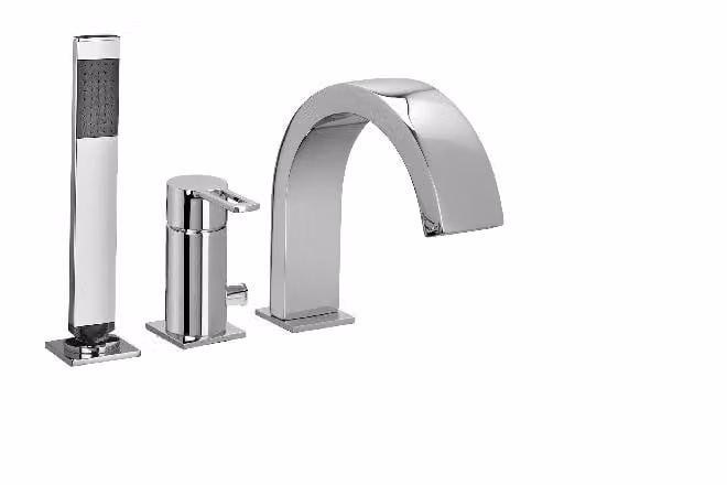 Paffoni Ringo - Miscelatore da bagno 3 fori, cromo RIN040LCR