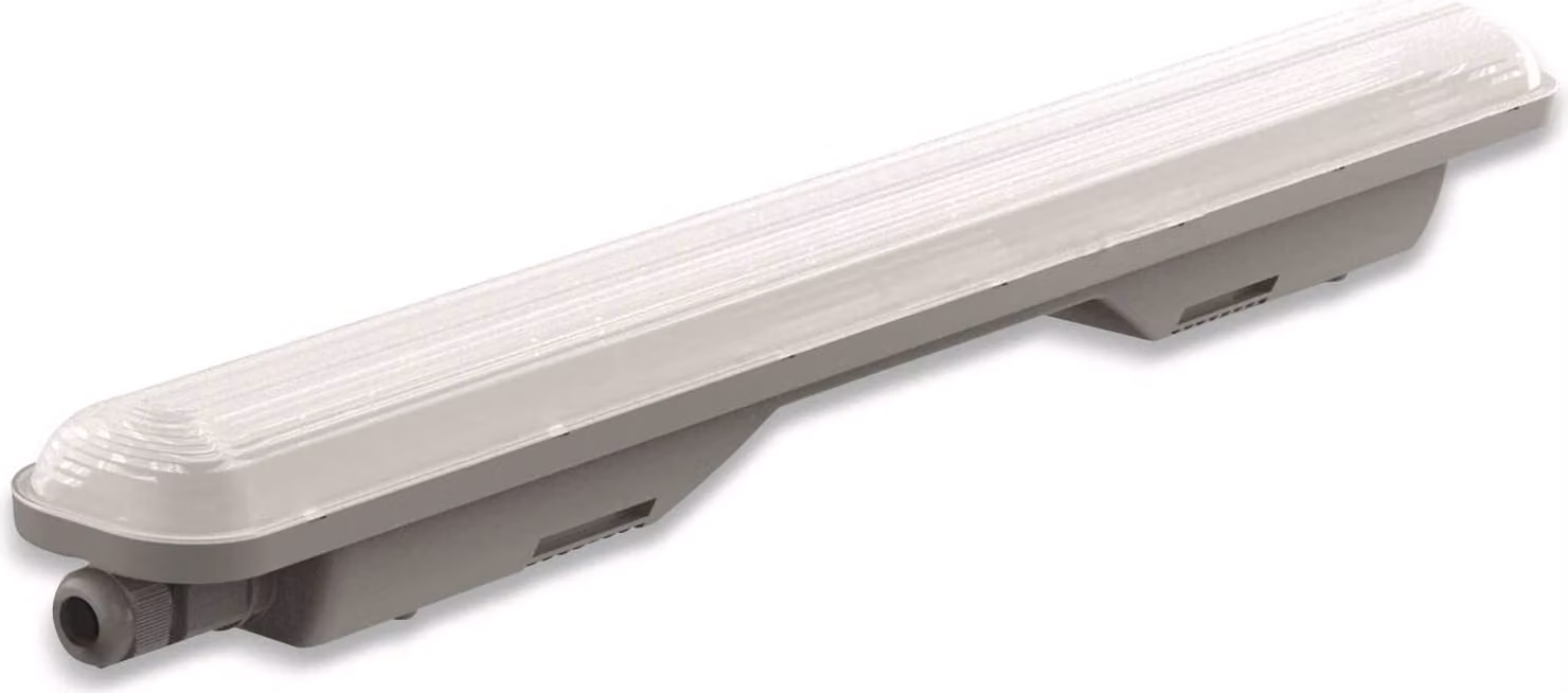 Müller-Licht Aquaprofi 60 Wet room diffusor LED (monochrome) LED 18 W Neutral white Grey (matt), White