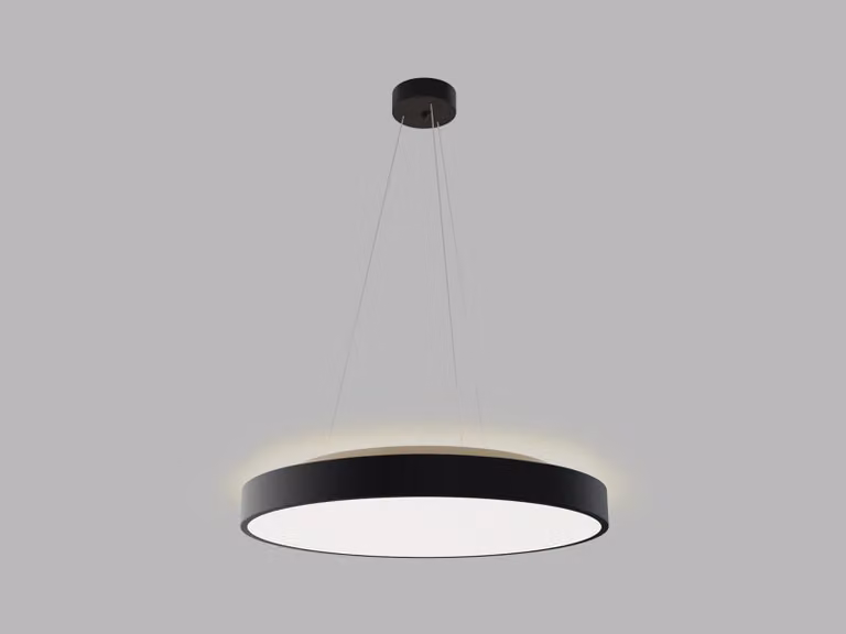 LED2 3275653DT Lampada a sospensione RINGO II 60 P/N-Z, B TRIAC DIM 55+10W 3000K/4000K nero