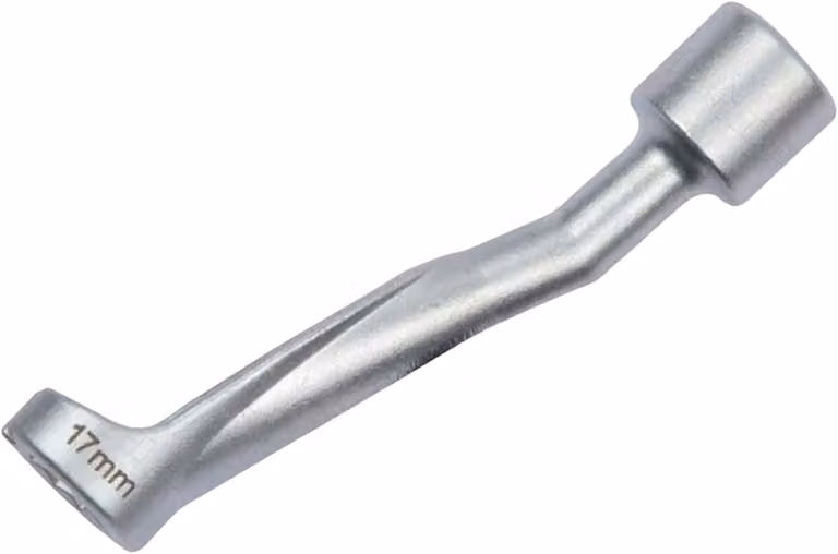 Chiave per iniettori di carburante per auto, 14 mm/17 mm/19 mm, acciaio, impugnatura ergonomica, per riparazioni