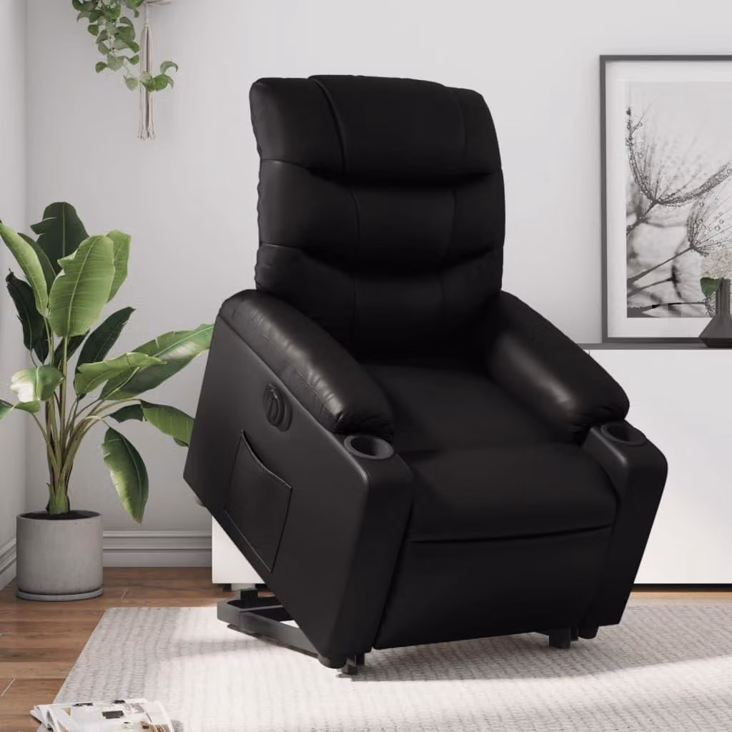 Aiuto per alzarsi - Poltrona reclinabile elettrica - Lettino - Poltrona relax - Funzione reclinabile regolabile a 135°