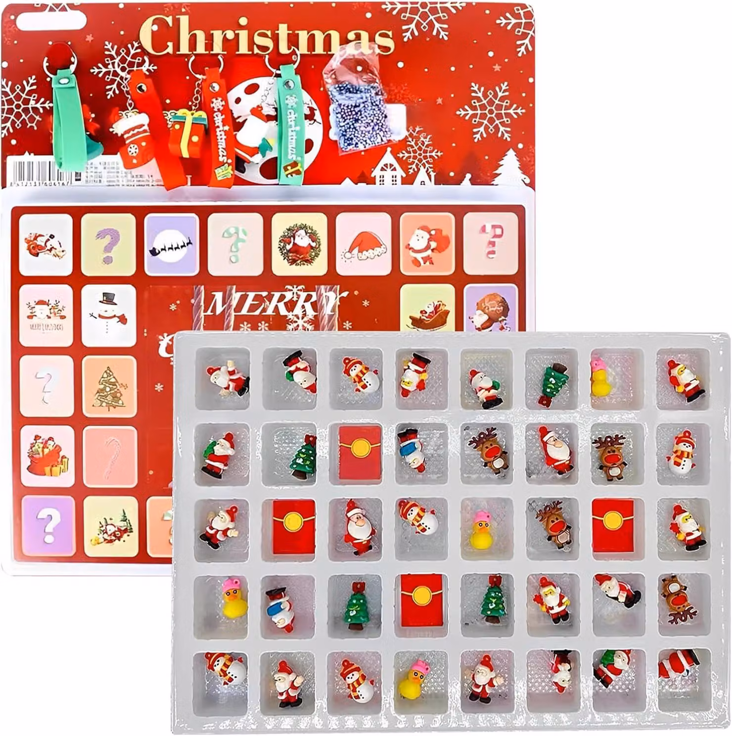 Calendario dell’Avvento Gioielli Set Creativo 24 Elementi Regalo DIY