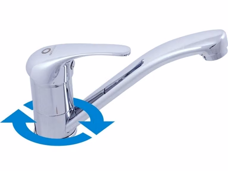 Slezák-RAV Miscelatore per lavabo Slezák RAV Sázava SA015 Colore: cromo, Dimensione: 3/8''