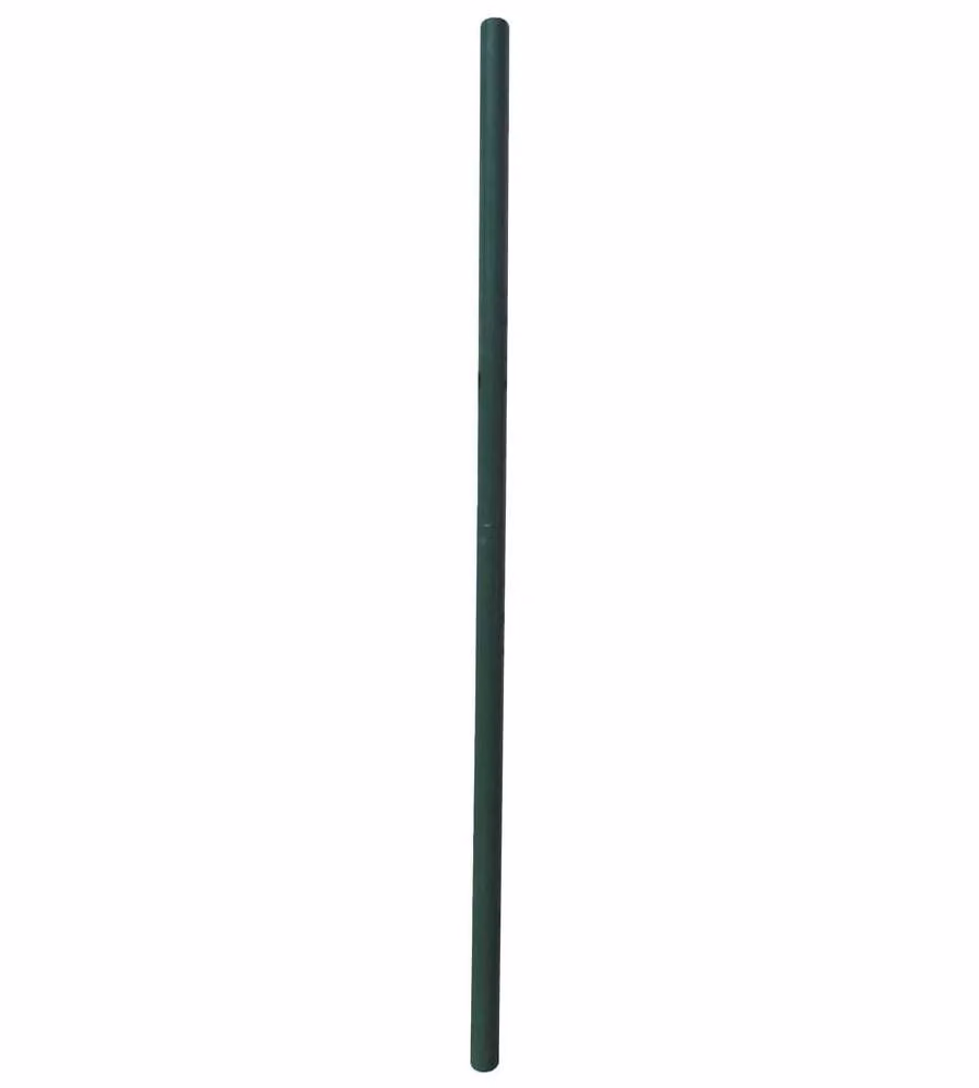 Verdelook Palo per Recinzione in Ferro - Verde - 125 cm