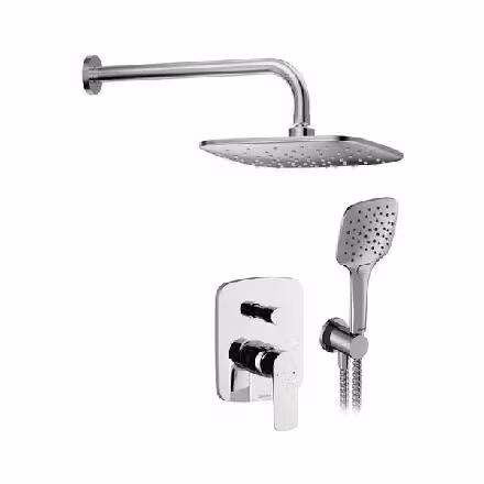 Sistema doccia con doccetta e soffione RAVAK Classic cromo X07S017