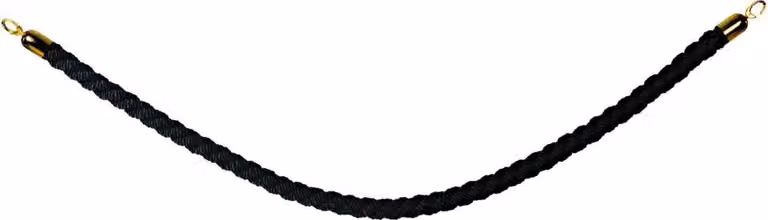 Sistema di barriere Securit CLASSIC - corda nera / oro
