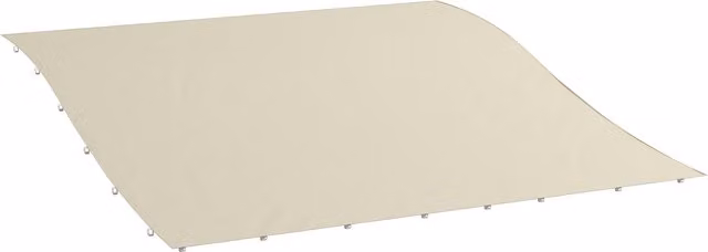 Telo di ricambio per pergola da giardino Outsunny in poliestere beige, L: 297 cm, P: 243 cm