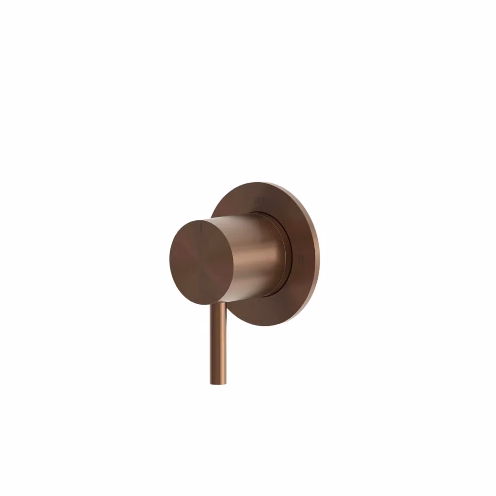 SINED Deviatore da muro Levante in acciaio inox 316L oro rosa per doccia interno ed esterno – 2