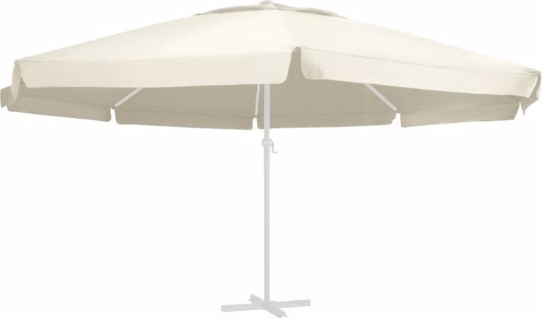 Maison Exclusive - Copertura di ricambio per ombrellone color sabbia, 610 cm