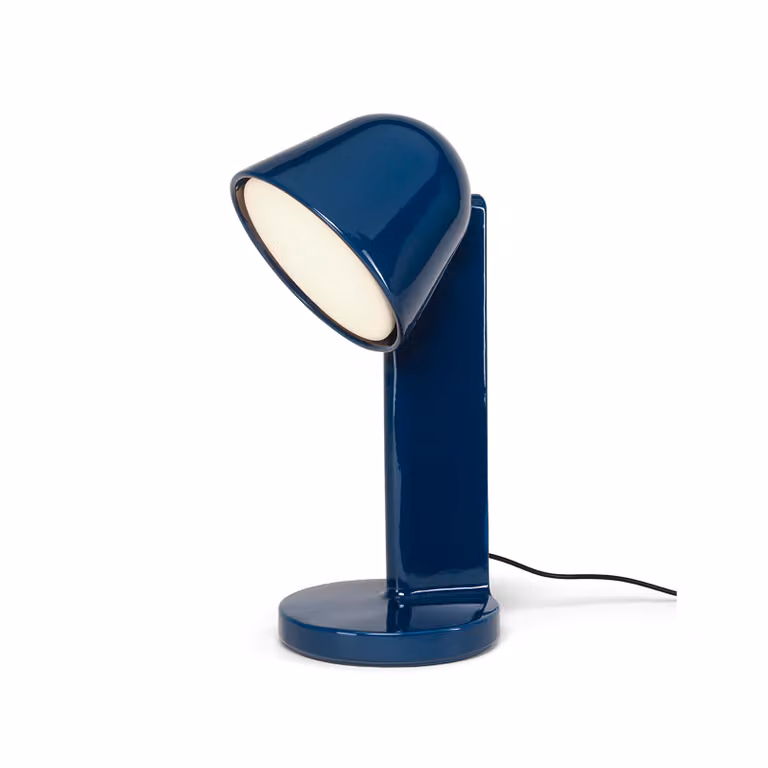 Flos - Céramique Down - Lampada da tavolo - Blu Navy