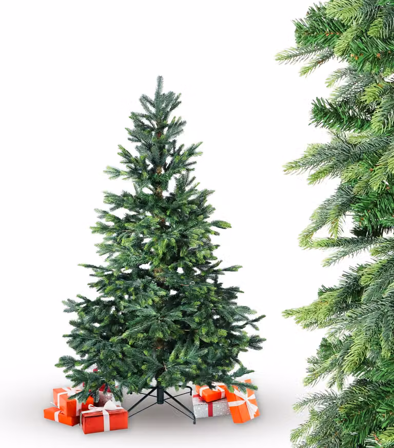 BonTree abete artificiale albero di Natale senza LED albero di Natale : 180 cm : Albero