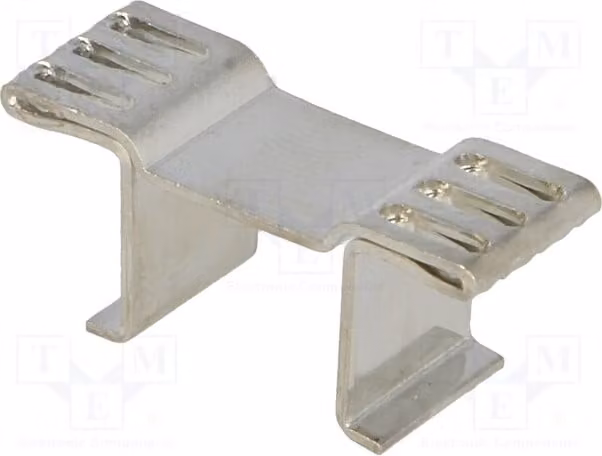 1 dissipatore di calore: compresso, tipo DPAK, TO252, dimensioni: lunghezza 8 mm, altezza 10 mm, 31,5 K/W. Dissipatore FK24408DPAK, larghezza 23 mm