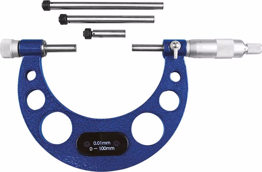 Micrometro a bracci con corse da 400 a 500 mm