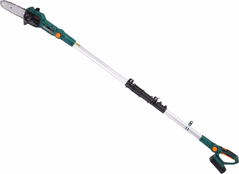 Forbici telescopiche a batteria - Senza fili - 3 metri - Con batteria - Tagliasiepi - Forbici per rami - Su impugnatura