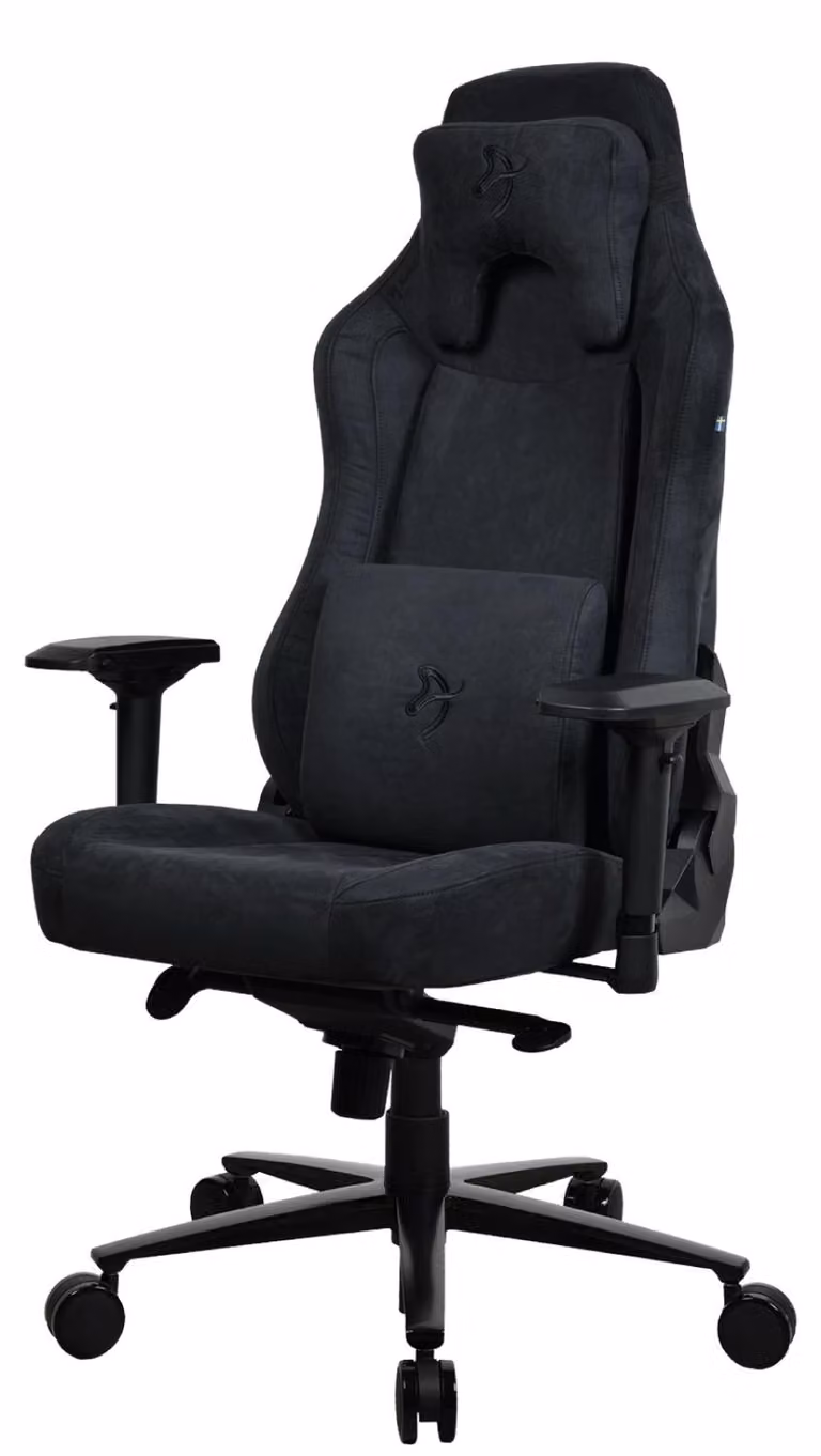 AROZZI VERNAZZA-SPSF-PBK Arozzi Gaming Stuhl Vernazza Pure Black            SuperSoft