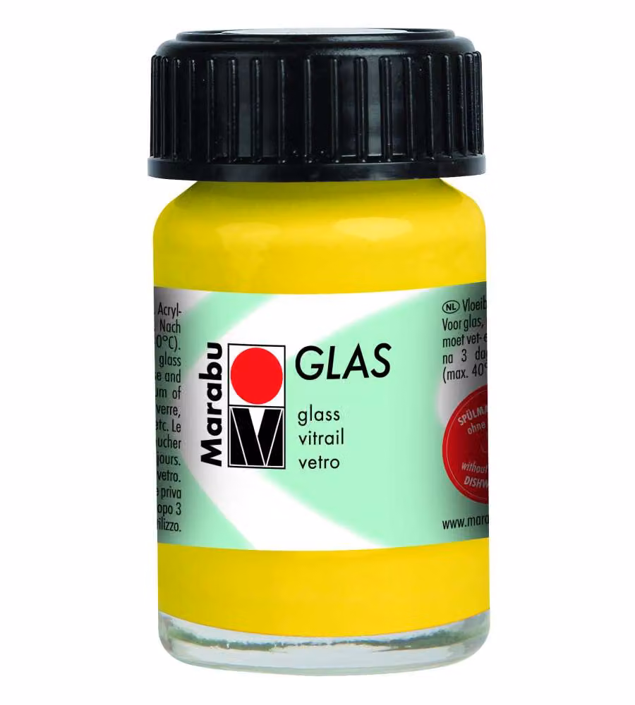 Marabu Glas 220 15 ml Giallo Sole