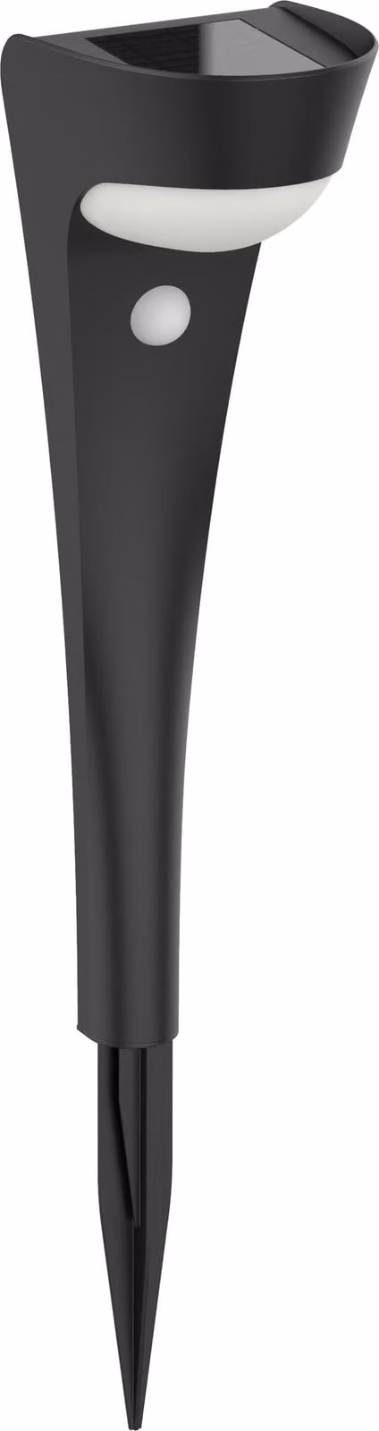 Lampada Strend Pro Garden, solare, LED, con sensore di movimento, 10,2x13x52,5 cm