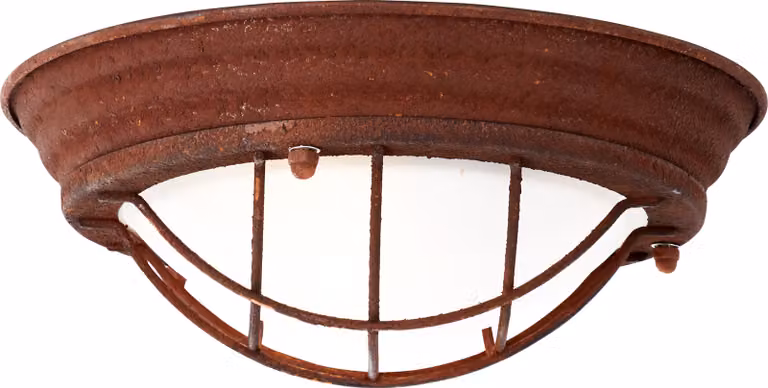 BRILLIANT Lampada da parete e soffitto, 29 cm, modello Typhoon, colore marrone, grado di protezione IP20, attacco E27, 30 Watt, dimmerabile, adatta per lampadine standard
