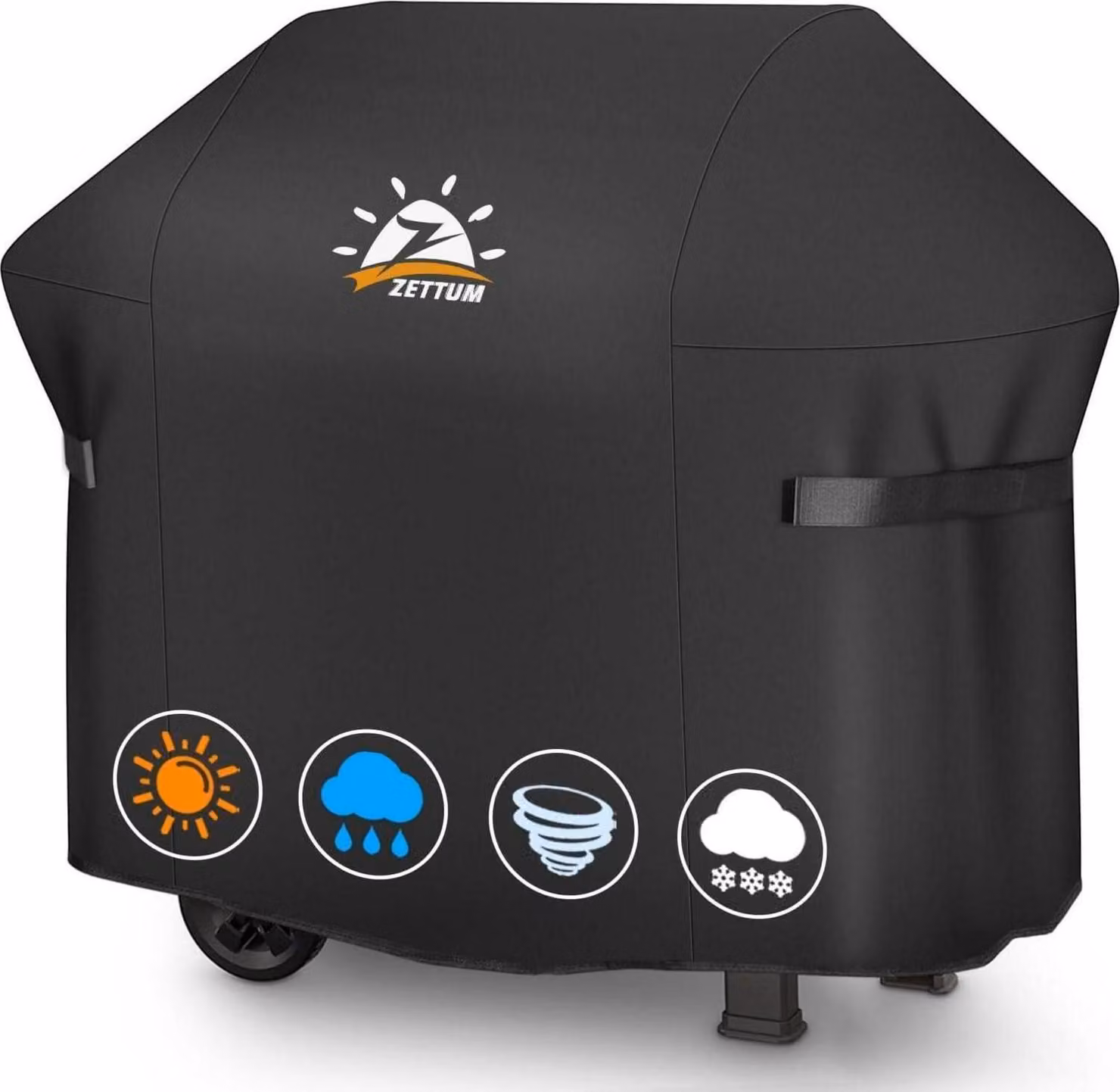 Coperchio per barbecue Zettum 132 cm per Weber serie Spirit 300 Impermeabile e resistente ai raggi UV