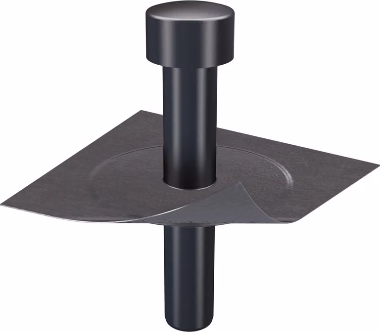 Aeratore per tetti piani Aeratore per acque reflue DN 70 Raccordo per bitume