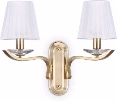 Lampada Da Parete Pegaso Ap2 Ottone Ideal-Lux