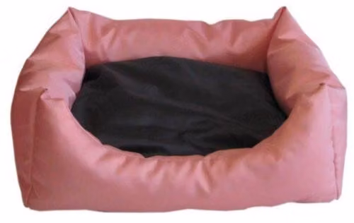 Best For Pets Letto ortopedico per cani 60x50cm Easy Rosa-Nero Cuscino per cani Cuscino ortopedico VISCO