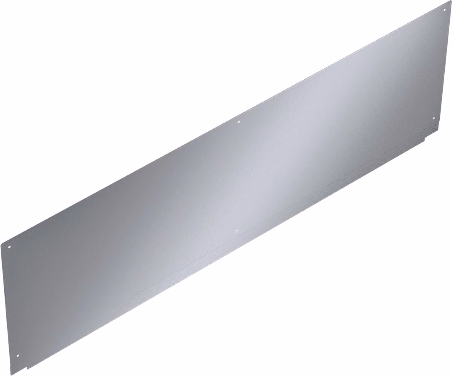 KWC AR pannello posteriore, SIRIUS, acciaio cromato, 750x300x2 mm
