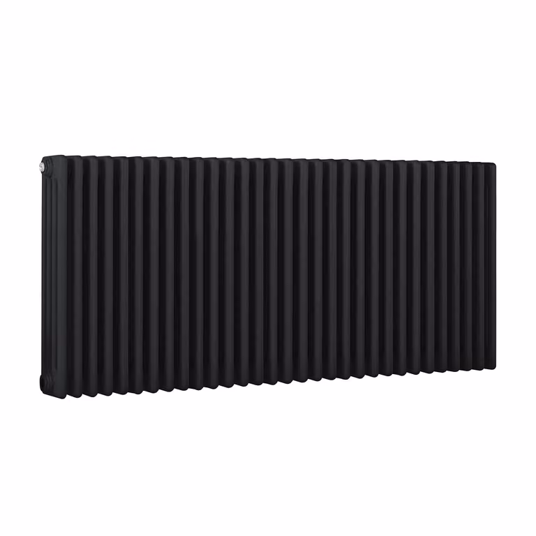 Radiatore Orizzontale a Colonne (4 Colonne) 600mm x 1415mm - Nero (Midnight Nero) - Regent