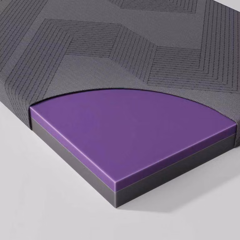 Topper per materasso 140x200x8 cm, imbottitura in gel memory foam a 7 zone, densità H2/H3, topper per materasso 2-in-1, topper reversibile, prova gratuita per 100 notti