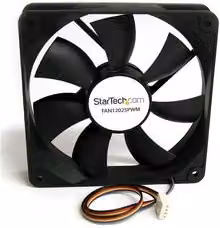 Ventola per computer Startech.Com Air Cooler con connettore PWM, colore nero
