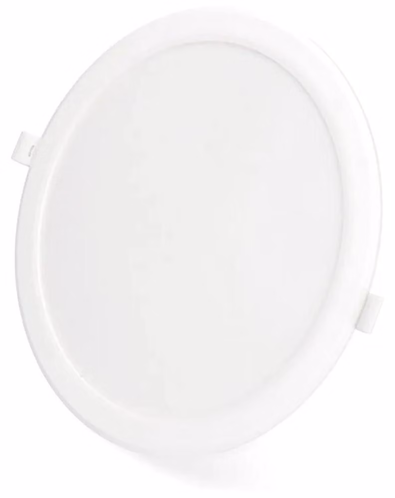 Downlight LED da incasso rotondo 18 W, 3 CCT, 1820 lm, cornice bianca - Edm