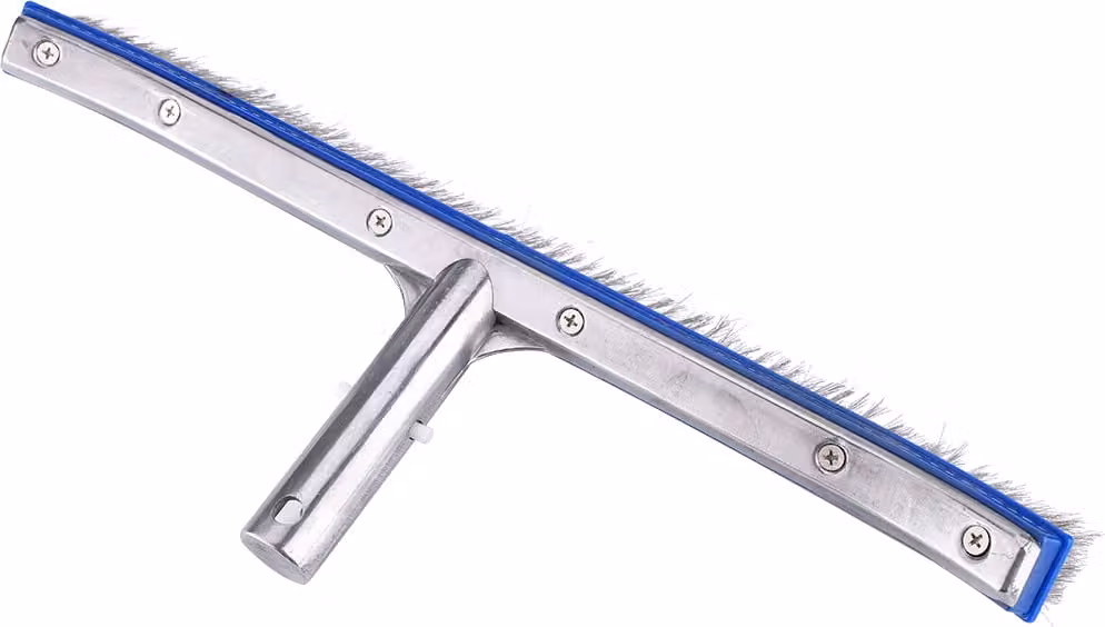 18inch piscina acciaio spazzola fondo pareti pulizia accessori per stagno spa primavera calda