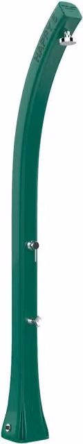 Doccia Solare da Giardino 28L Miscelatore e Lavapiedi Arkema Happy Five Verde Scuro