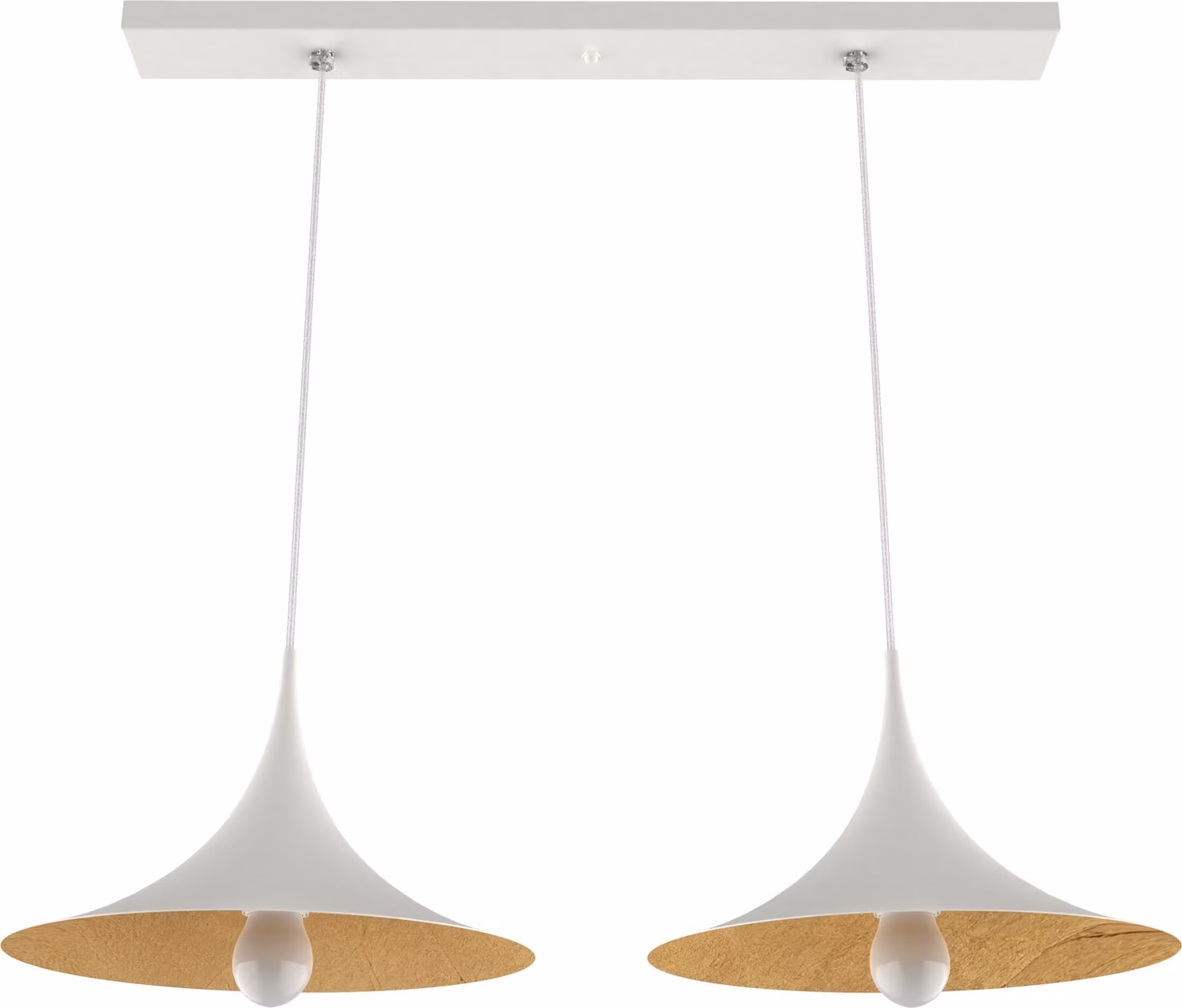Lampada A Sospensione Louie X2 Foglie
