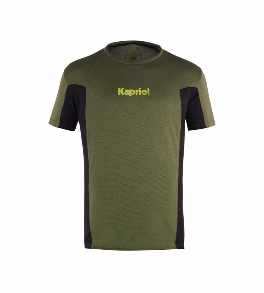 Kapriol T-Shirt da Lavoro Tecnica Quick Dry Traspirante Verde - TG.M