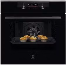 Forno da incasso elettrico Electrolux Serie 500 KODDP66WH Nero, capacità 72 L, Classe A+, con tecnologia SteamBake, Wi-Fi e pulizia pirolitica, L: 60 cm